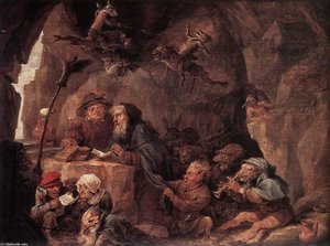 Temptation of St Anthony - David Teniers the Younger