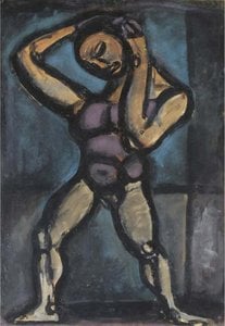 Acrobate Xiv — ジョルジュ・ルーオ, Expressionism