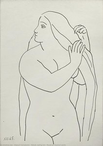 Naked, Styling Hair. Based On Classical Works — Hryhorii Havrylenko