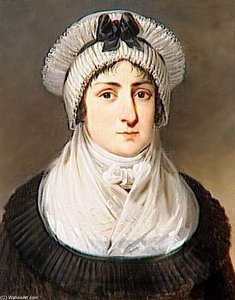 Posthumous Portrait Of Marie-fortunée D'este — Hortense Haudebourt Lescot
