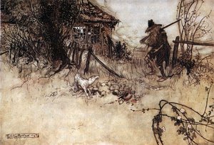 Rip Van Winkle 36 — Arthur Rackham, Illustration