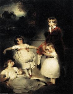 Portrait Of The Children Of John Angerstein — Sir Thomas Lawrence