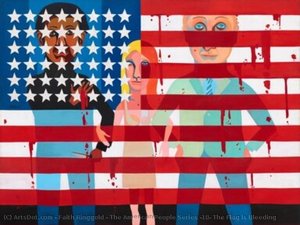 The American People Series #18: The Flag Is Bleeding — Faith Willi Jones