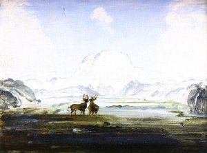 Mount Snøhetta, Dovre - Peder Balke