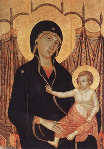 Rucellai Madonna (Detail)