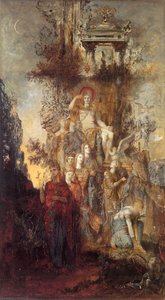 The Muses Leaving Their Father Apollo To Go And Enlighten Th — Gustave Moreau, Symbolist Painting
