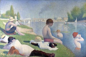 Bañistas en Asnieres