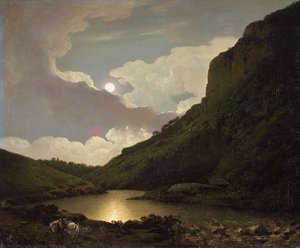 Matlock Tor al chiaro di luna
