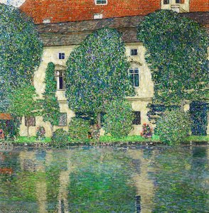 Schloss Kammer On The Attersee Iii — Gustav Klimt