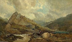 Valley Of The Neath - john syer