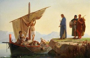 Christ Calling The Apostles James And John — Edward Armitage
