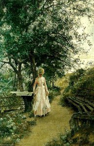 Lady in the Garden