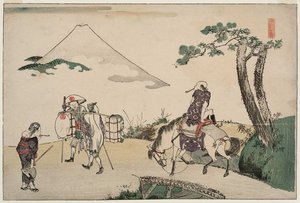 Катсушіка Хōкūсай - The Peak Of Mount Fuji