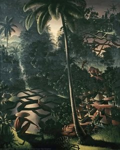 A View From The Heights — Walter Spies, Primitivism