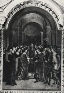 Sposalizio Di Maria Vergine - (1519) — Alessandro Araldi