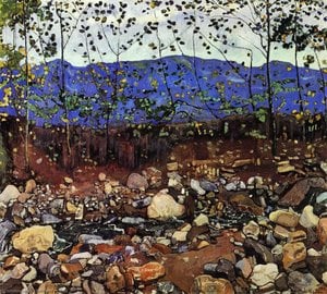 Forest Stream — Ferdinand Hodler, Post-impressionism