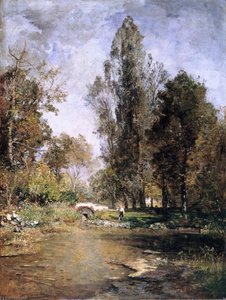 Emil Jakob Schindler - Meadow in Hacking