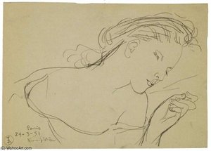 Jeune Fille Endormie — Léonard Foujita, Other
