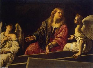 Mary Magdalene At The Tomb — Antiveduto Gramatica