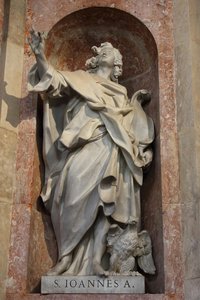 Johannis Baptistae Vacca - St John Evangelist Heykeli