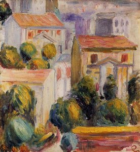 Pierre-Auguste Renoir - House at Cagnes