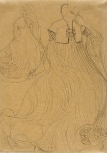 غوستاف كليمت - Study for 