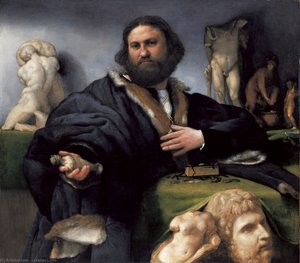 Portrait of Andrea Odoni - Lorenzo Lotto