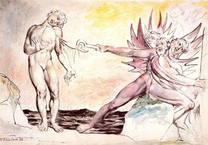 Ciampolo geplaagd door demonen - William Blake