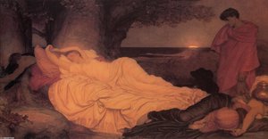 Cymon And Iphigenia — فريدريك ليتون, Romanticism