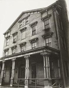 Cropsey Avenue, No. 1736, Bath Beach, Brooklyn — Berenice Abbott